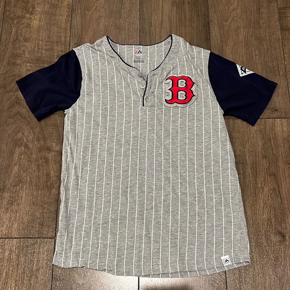 Majestic Boston Red Sox henley, size 14/16